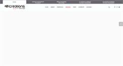 Desktop Screenshot of icreations.co.za