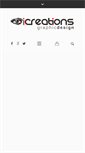 Mobile Screenshot of icreations.co.za